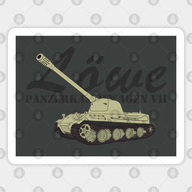 Panzer VII Löwe Magnet by FAawRay